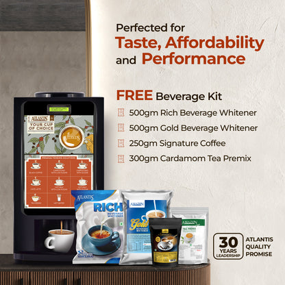 ATLANTIS SPECIAL SELECT Hot Beverage Dispensing Machine With 7 Options Hot Beverage | Dedicated Hot Water