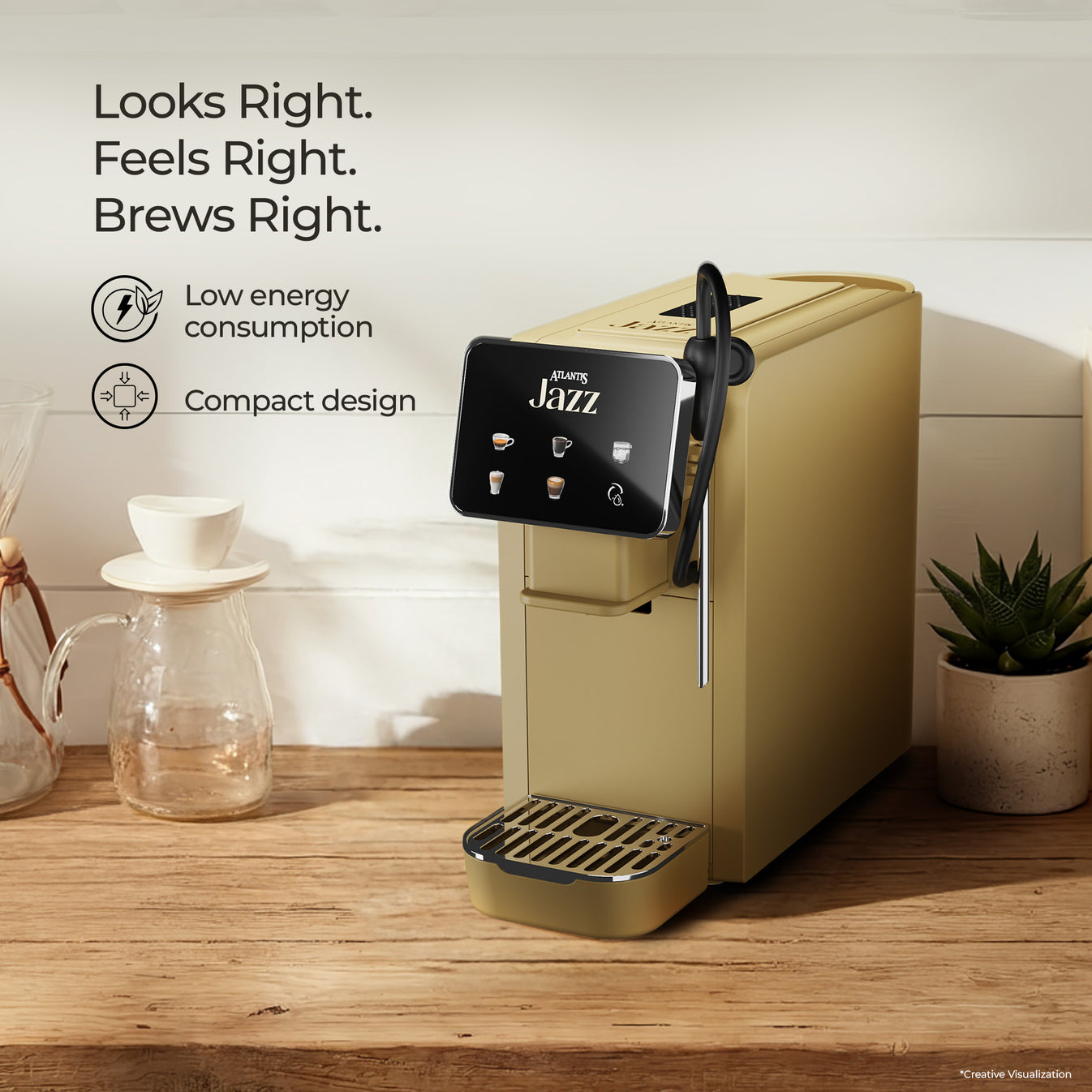 ATLANTIS JAZZ COFFEE CAPSULE MACHINE view 4