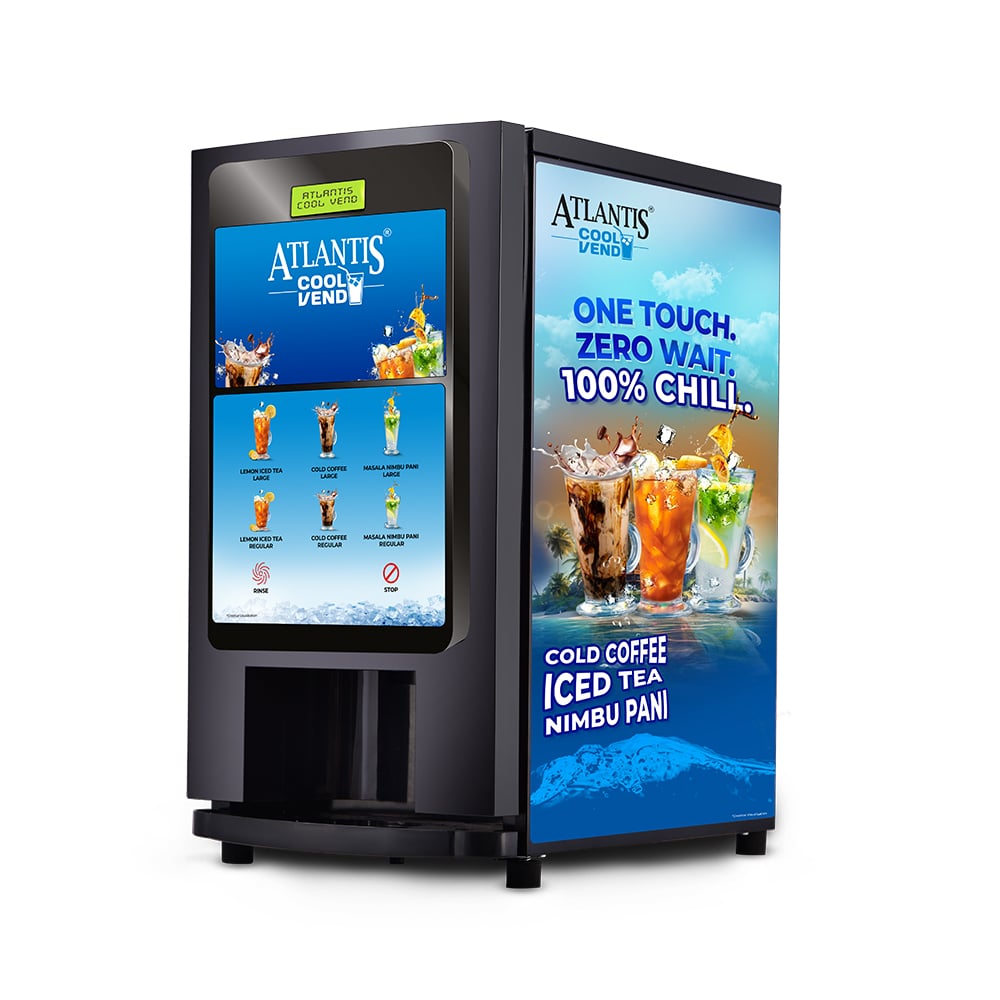 ATLANTIS COOL Vend - One Touch, Zero Wait, 100% Chill
