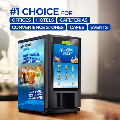 ATLANTIS COOL Vend - One Touch, Zero Wait, 100% Chill