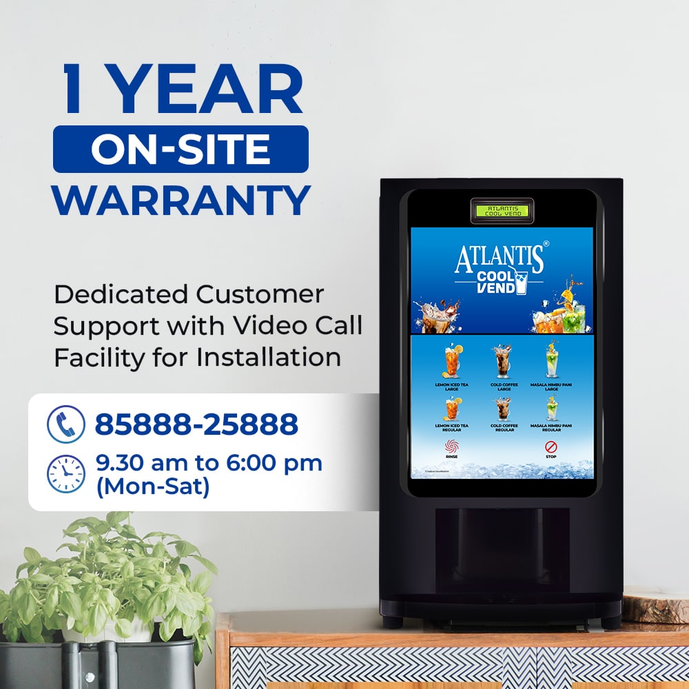 ATLANTIS COOL Vend - One Touch, Zero Wait, 100% Chill