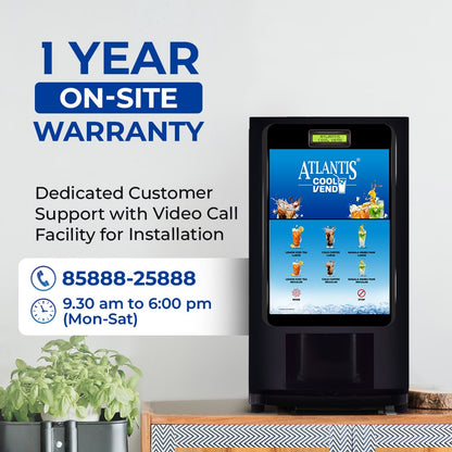 ATLANTIS COOL Vend - One Touch, Zero Wait, 100% Chill