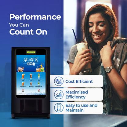 ATLANTIS COOL Vend - One Touch, Zero Wait, 100% Chill