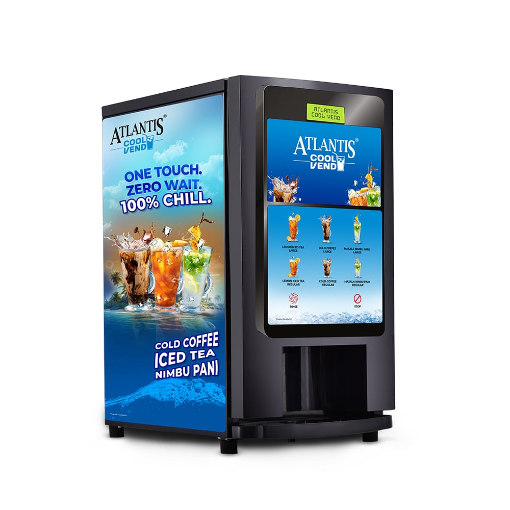 ATLANTIS COOL Vend - One Touch, Zero Wait, 100% Chill