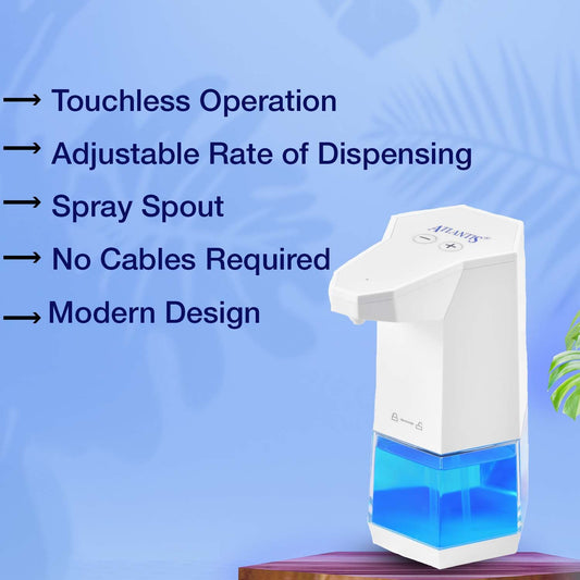 ATLANTIS Touchless Automatic Sanitizer Dispenser - 360 ml