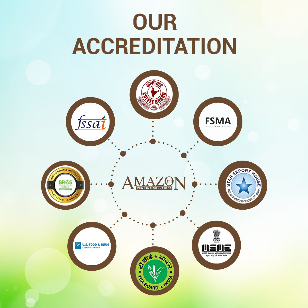 AMAZON Gold Cold Coffee Premix Ours Accreditation