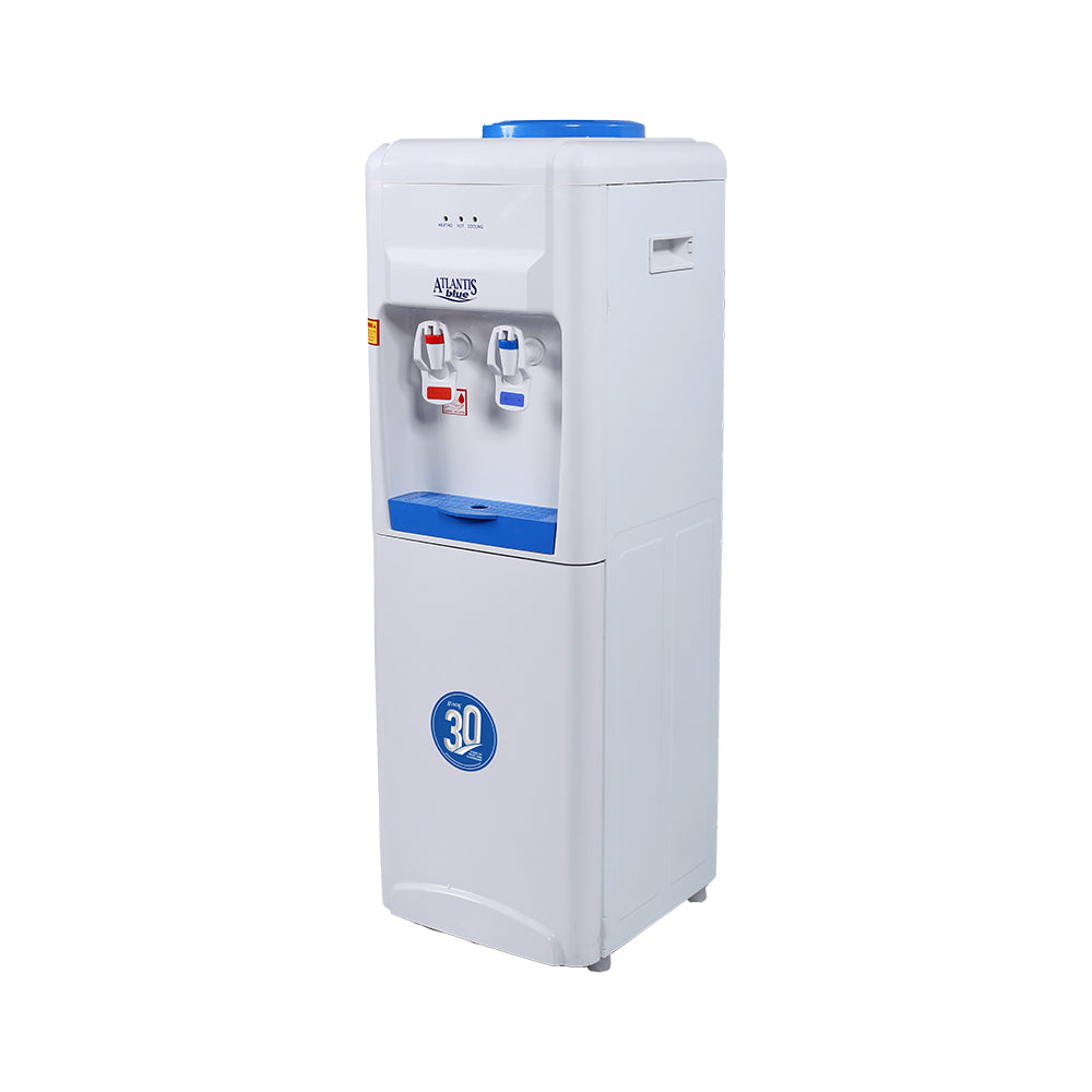 ATLANTIS BLUE Hot & Cold Floor Standing Water Dispenser (No Normal)- 2 Taps
