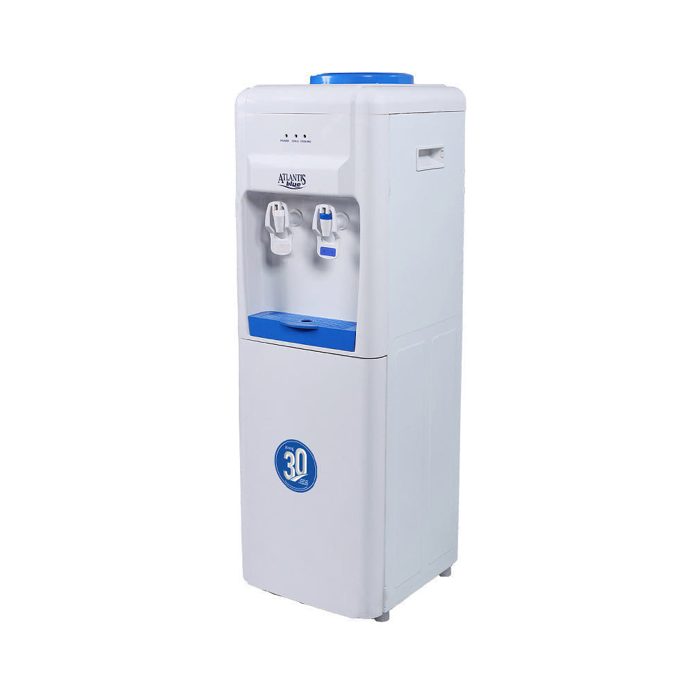 ATLANTIS BLUE Normal & Cold Floor Standing Water Dispenser (NO HOT)- 2 Taps