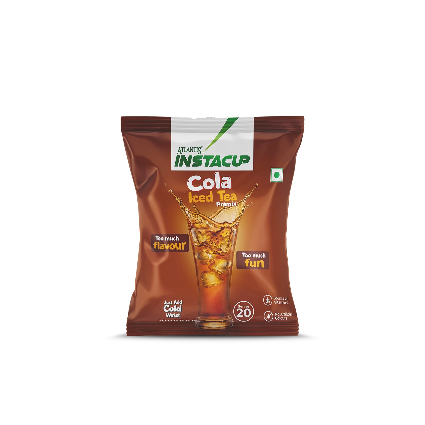 Atlantis Instacup Cola Iced Tea Premix | Too much Flavour Too much Fun| 400g Pack