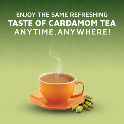 AMAZON 3-in-1 Cardamom Tea Premix 25 Sachets X 14 Grams Pouch