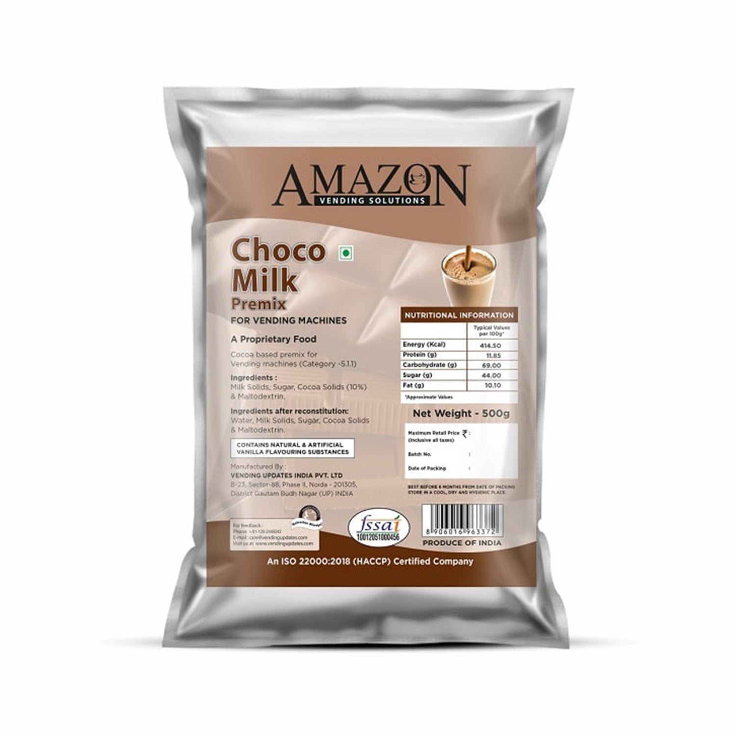 AMAZON Choco Milk Premix - 500g