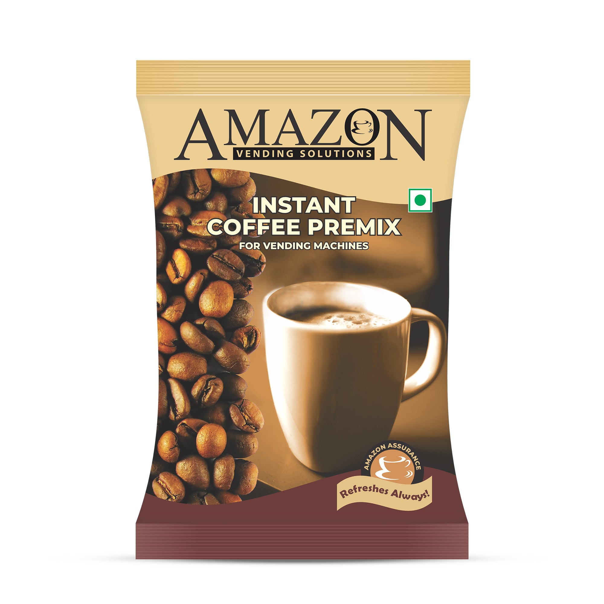 Amazon Offee AMAZON Premium 3-in-1 Coffee Premix | Instant Vending Solution