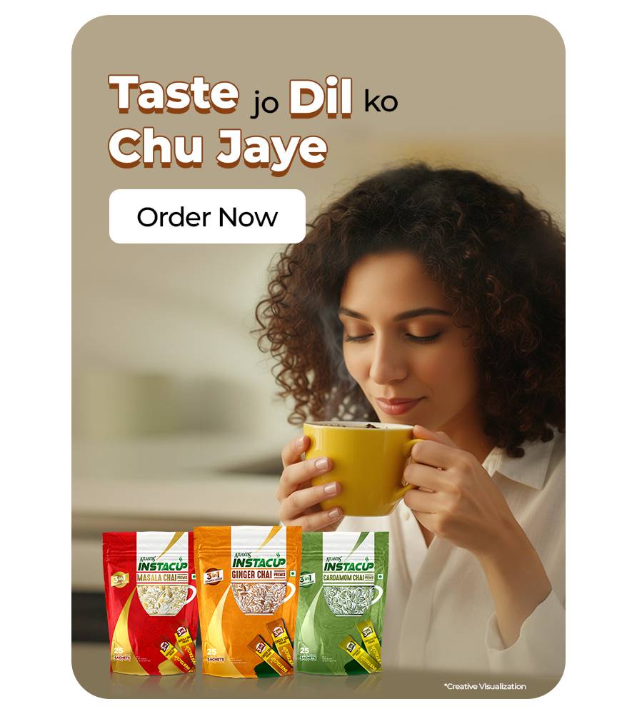 Instant tea premix for quick and easy preparation