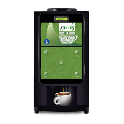 ATLANTIS NEO 4-Lane Tea and Coffee Vending Machines - Dedicated Hot Water