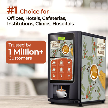 ATLANTIS SPECIAL SELECT Hot Beverage Dispensing Machine With 7 Options Hot Beverage | Dedicated Hot Water