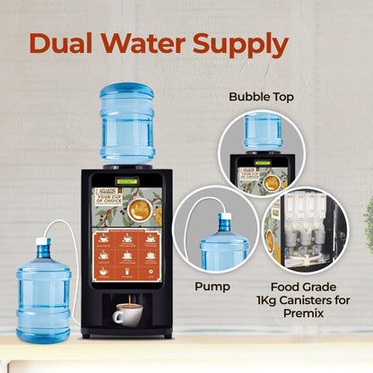 ATLANTIS SPECIAL SELECT Hot Beverage Dispensing Machine With 7 Options Hot Beverage | Dedicated Hot Water