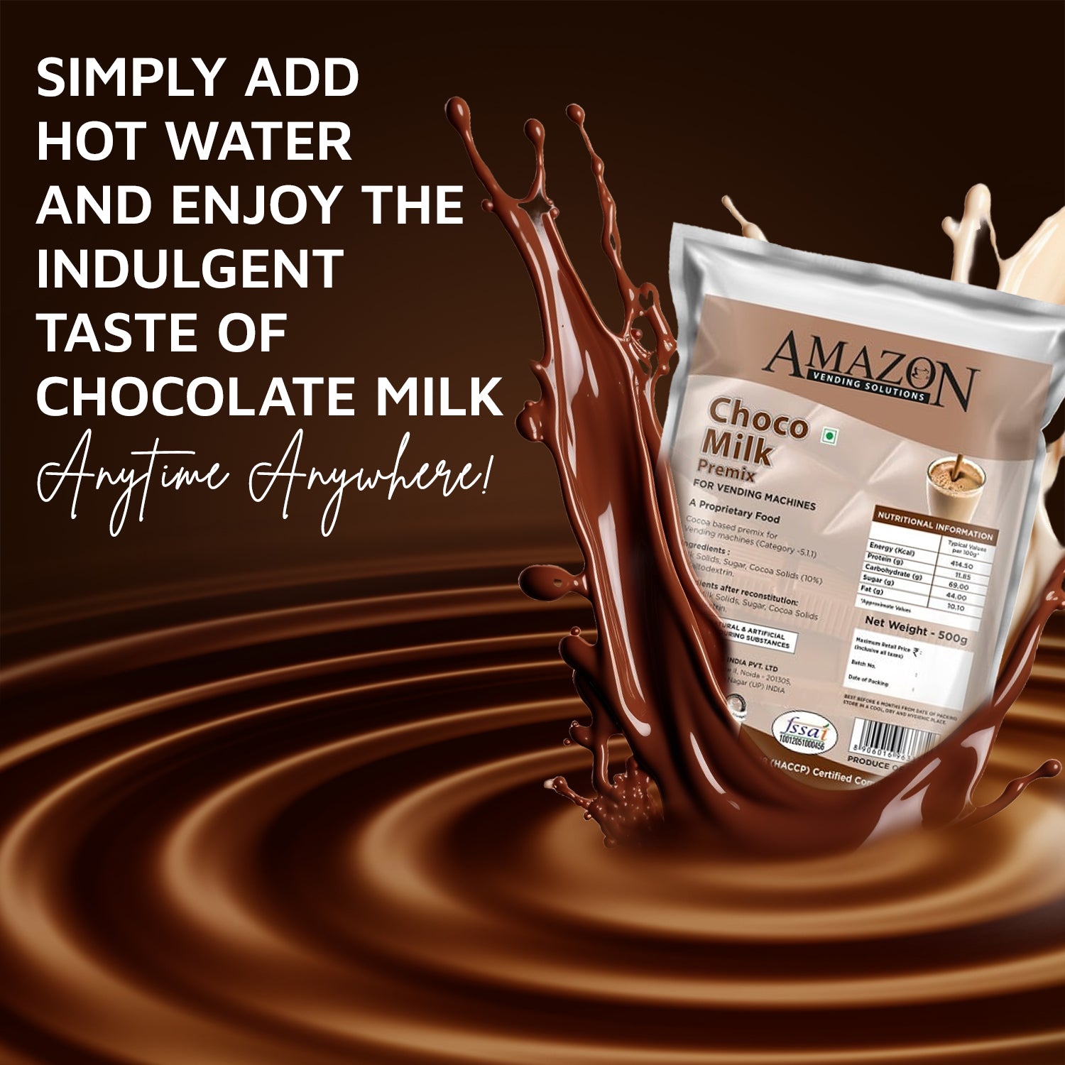 AMAZON Choco Milk Premix - 500g