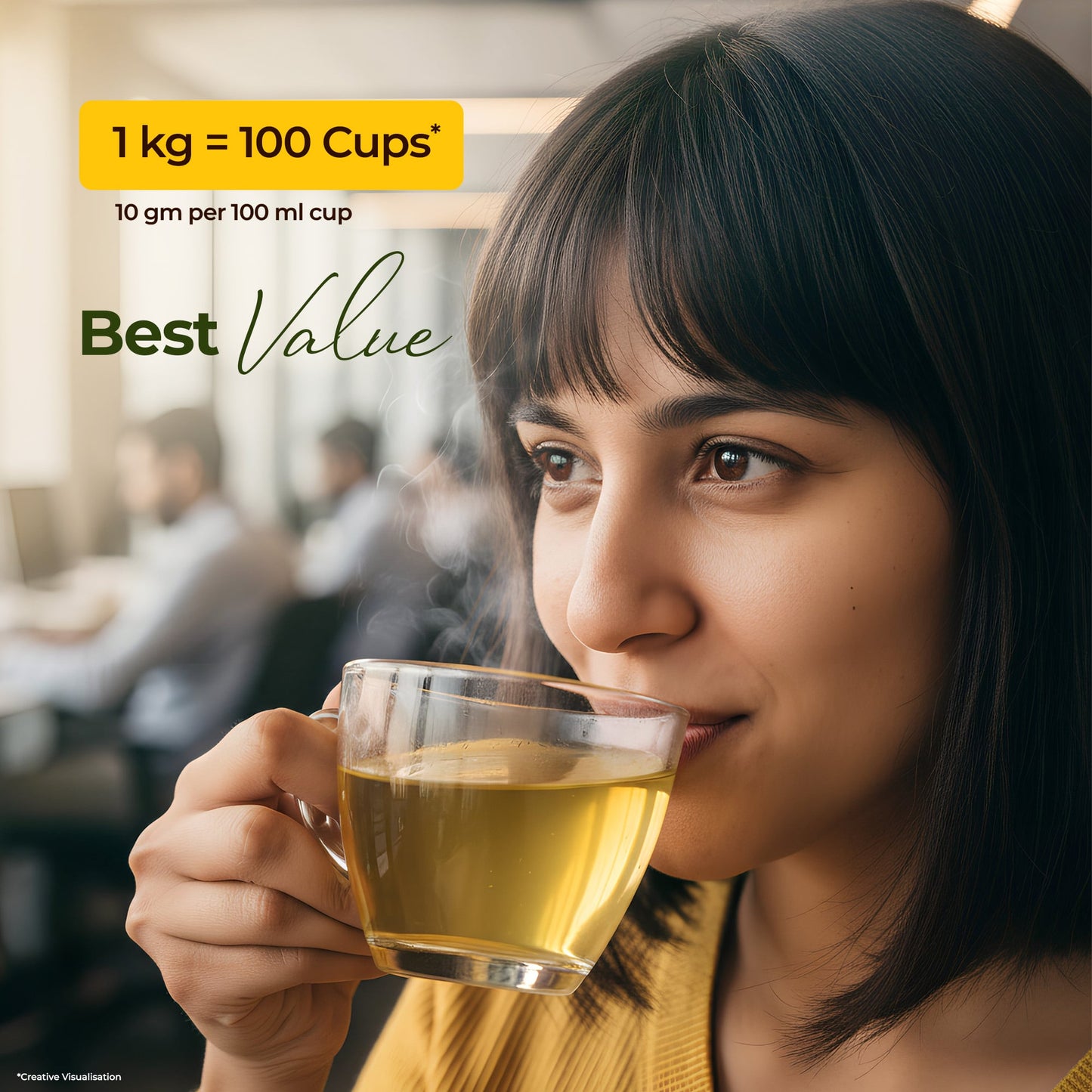 AMAZON Instacup Lemon Tea Premix – Refreshing & Tangy | Instant Hot Drink for Vending Machines – Just Add Water