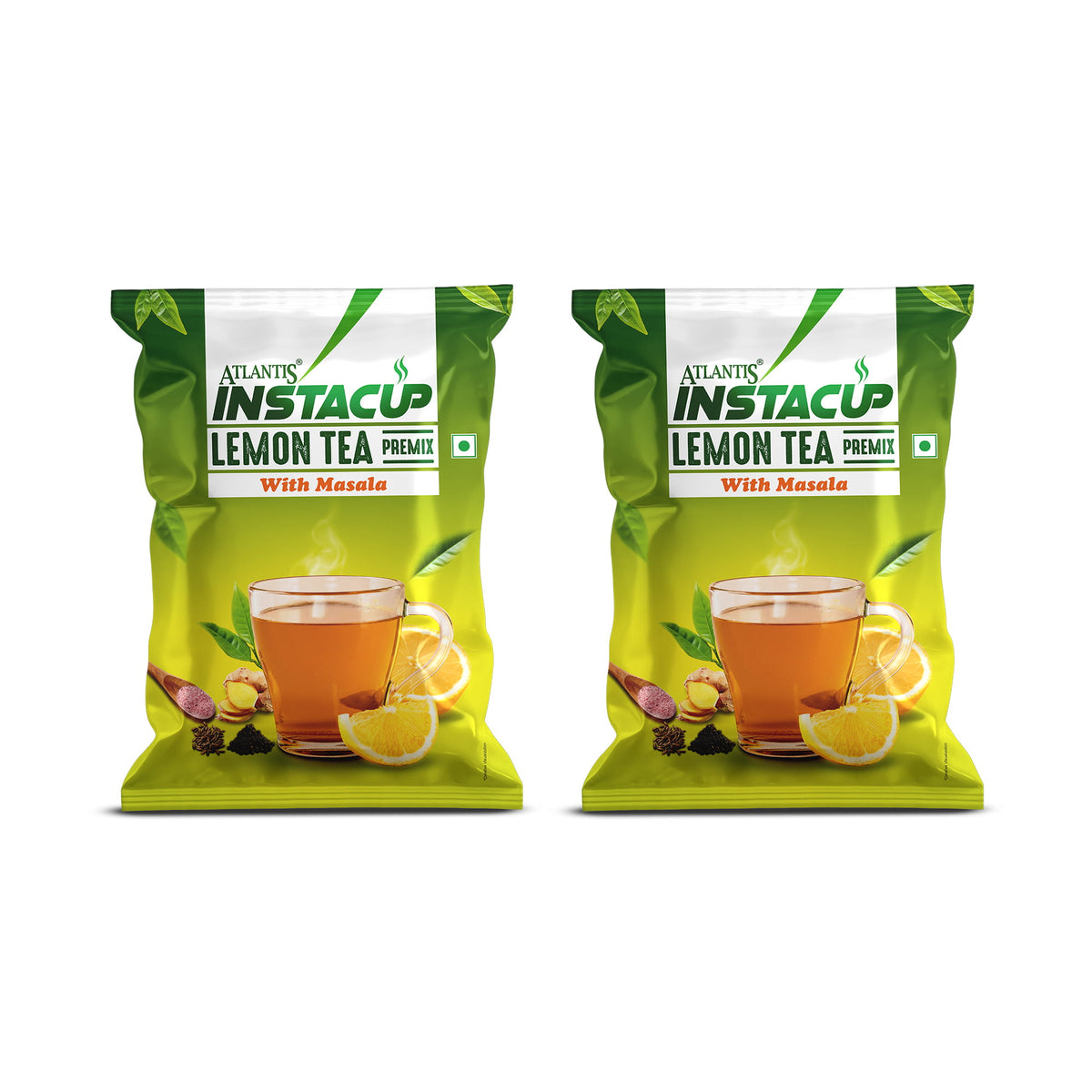 Atlantis Lemon Masala Tea Premix – Tangy & Spicy Blend for Vending Machines | Just Add Hot Water for Instant Refreshment