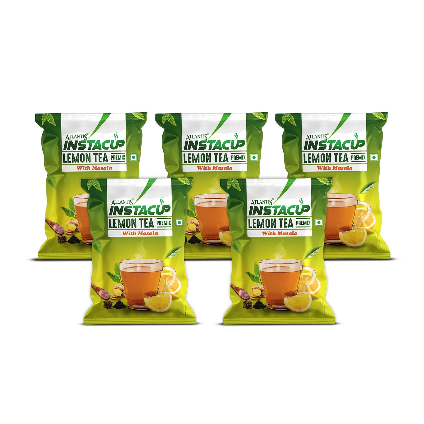 Atlantis Lemon Masala Tea Premix – Tangy & Spicy Blend for Vending Machines | Just Add Hot Water for Instant Refreshment