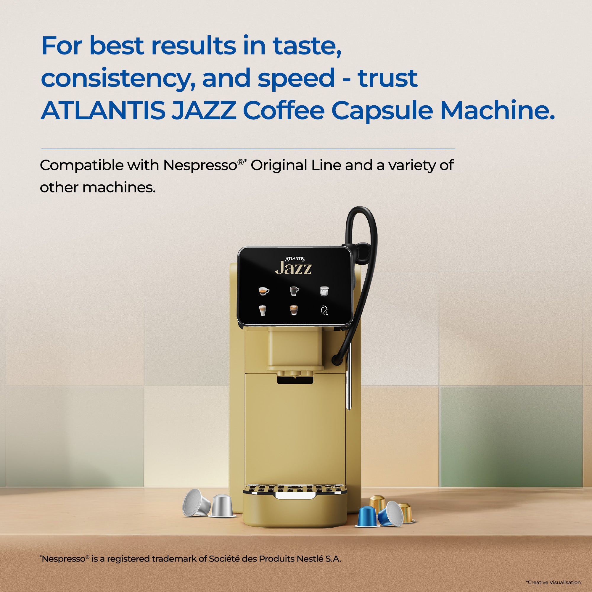 Capsule Coffee Machine: Enjoy Fresh Coffee Daily - Atlantis