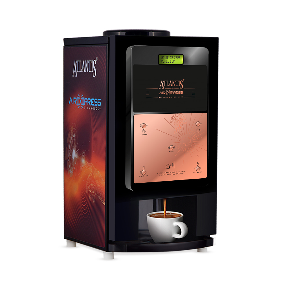 Airpress Automatic 3 lane coffee vending machine for offices