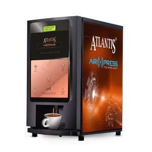 Touchless automatic coffee tea maker machine - Airpress 3 lane