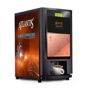 Touchless automatic coffee vending machines - Airpress 4 lane