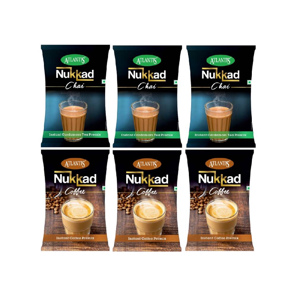Nukkad tea and coffee combo Pack