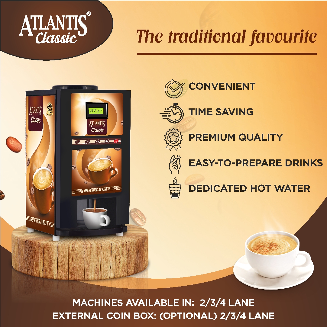 atlantis classic coffee machine